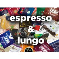 GiaMax Kit de dégustation 80 dosettes - mélangé Espresso & Lungo